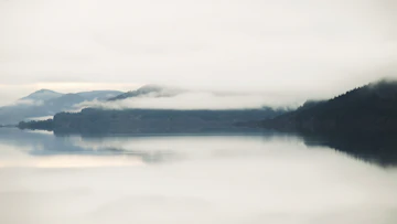 Large Body Of Water Surrounded By